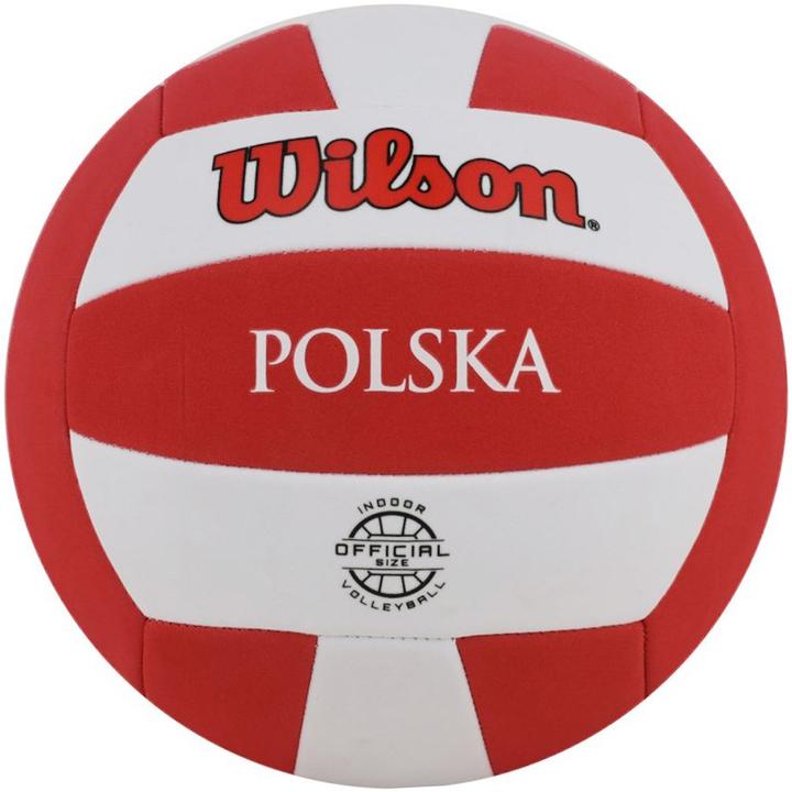 Actual product image Wilson Super Soft Play Polska Volleyball WTH90118XBPO balta 5 (5)