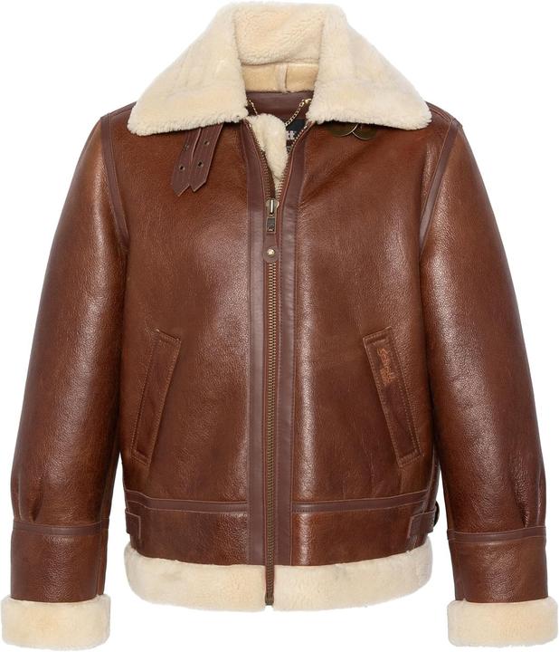 Actual product image Schott Nyc Bomber Sheep Leather Jacket (L)