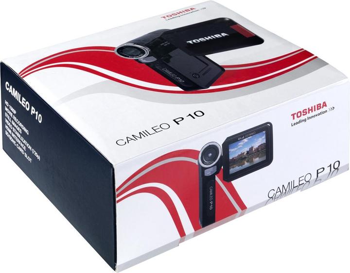 Actual product image Toshiba Camileo P10, 1080p mini camcorder, HDMI (5x)