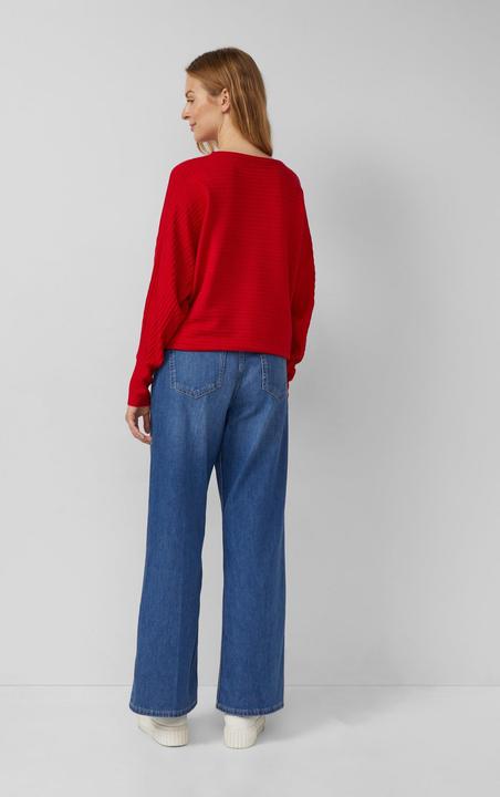 Produktbild s.Oliver Strickpullover Relaxed Fit Pullover mit Fledermausärmeln (36)