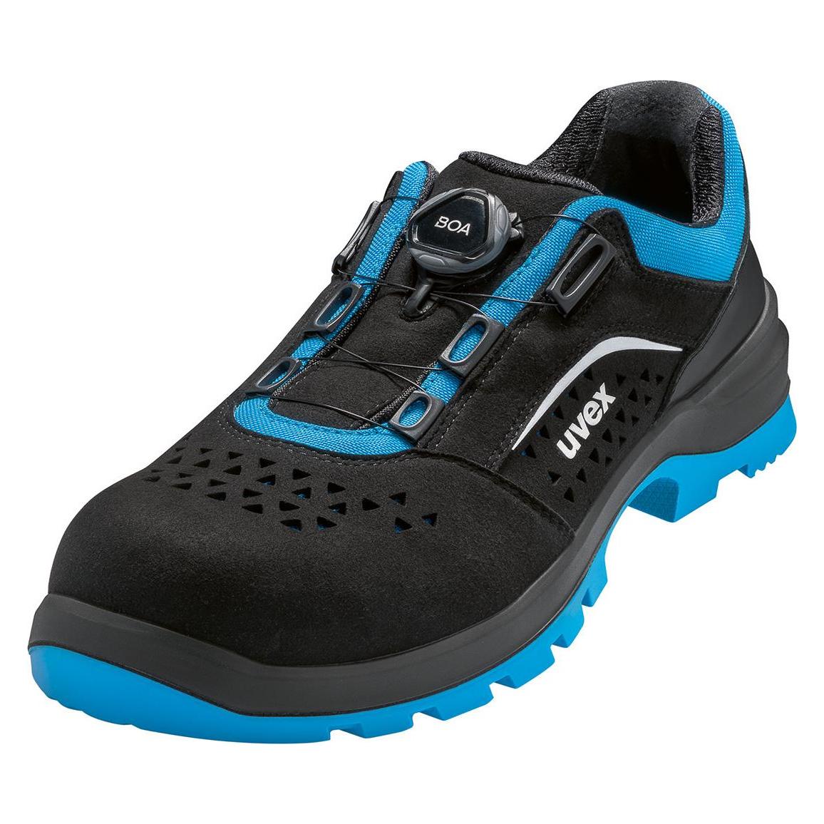 Uvex, Werkschoenen, Unisex S1P Veiligheidsschoenen 2 Xenova Boa 95582 Zwart Maat 47 (S1P, 47)