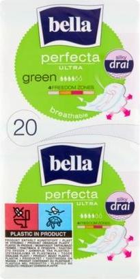 Produktbild Bella Perfecta Ultra Green Damenbinden, 20 Stück (20 x)
