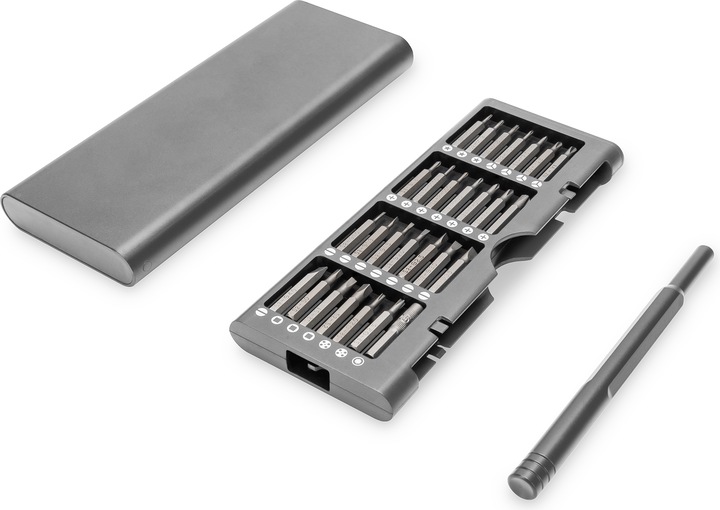 Digitus Precision Mechanic Screwdriver Set, 57-piece