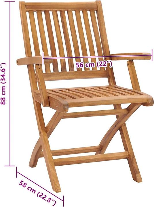 Produktbild vidaXL Gartenstuhl