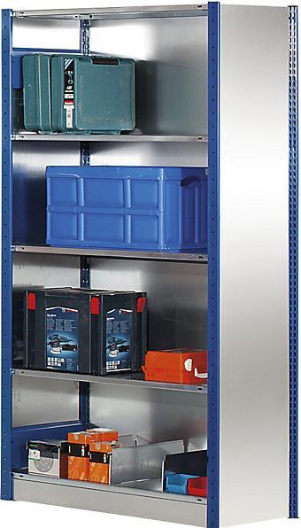 Actual product image eurokraft pro Boltless shelving, double row