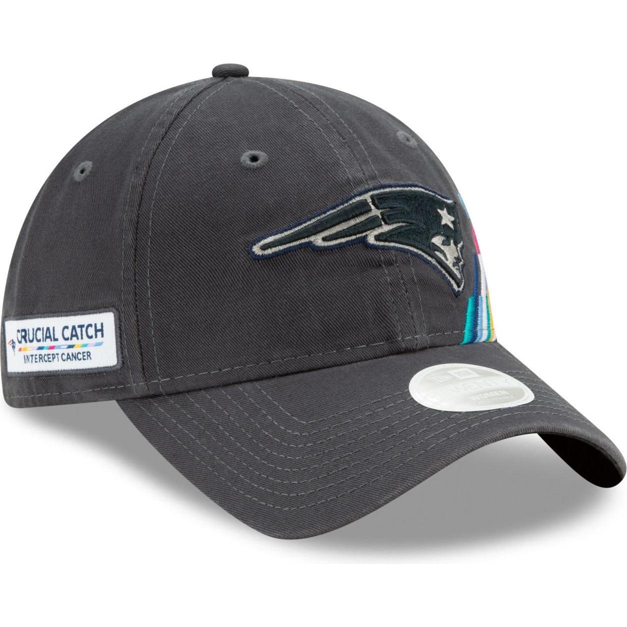 Thumbnail - New Era, Damen, Cap, 9Forty Crucial Catch New England Patriots, Grau