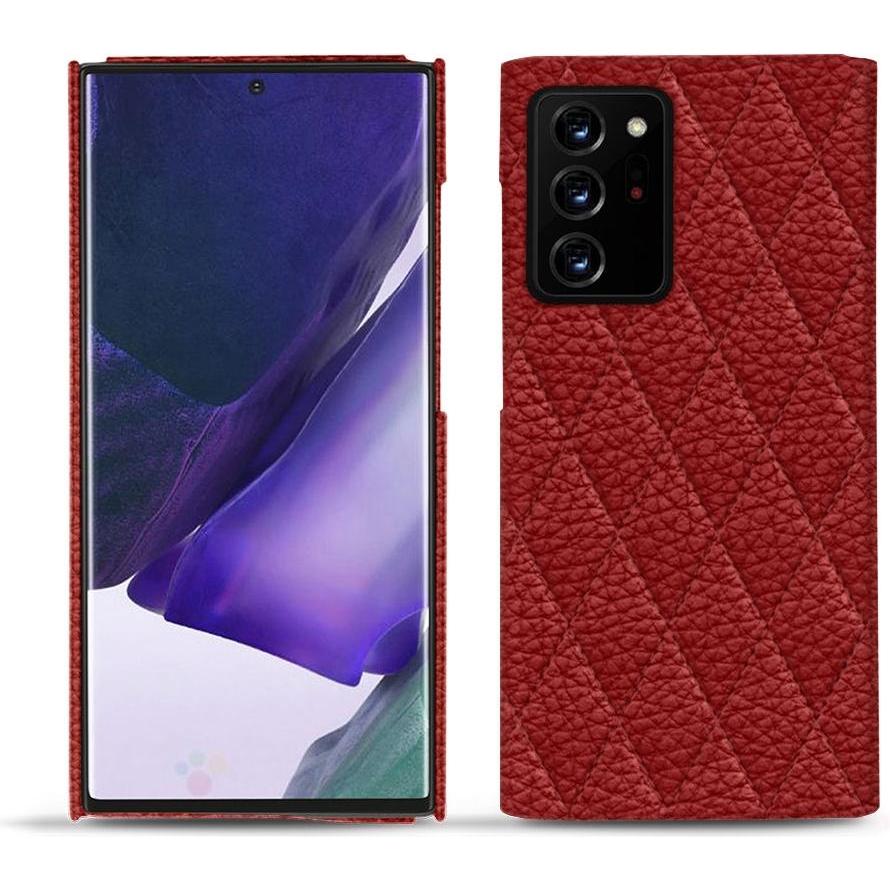 Noreve Lederschutzhülle (Samsung Galaxy Note 20 Ultra), Smartphone Hülle, Rot