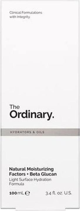 Actual product image The Ordinary Natural Moisturizing Factors + Beta Glucan (100 ml, 24h cream)