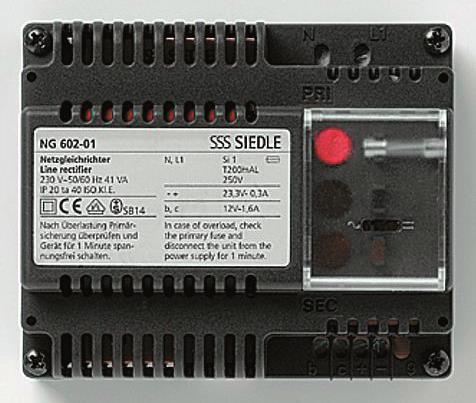 Immagine prodotto Siedle NG 602-01 Alimentatore audio