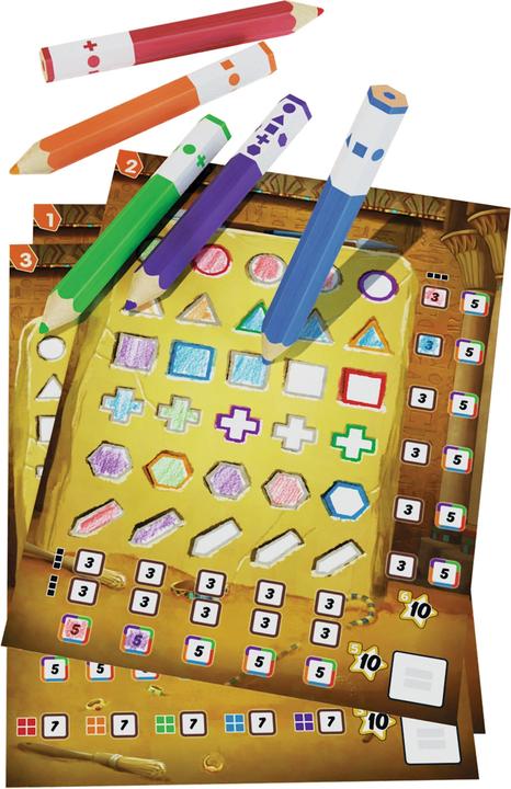 Actual product image Amigo Pick a Pen: Treasure Trove Dice Game (German, 2 - 4 Players)