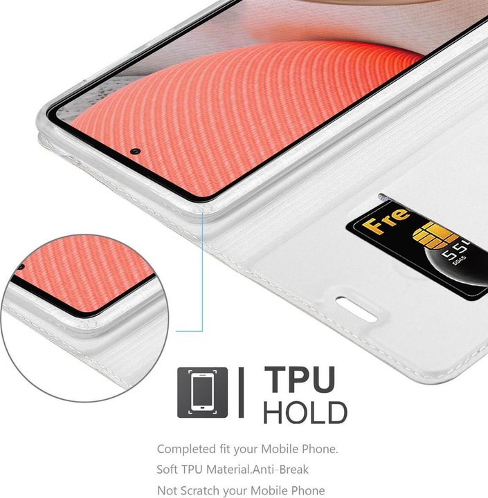 Produktbild Cadorabo Book Classy Style Cover (Samsung Galaxy A72)