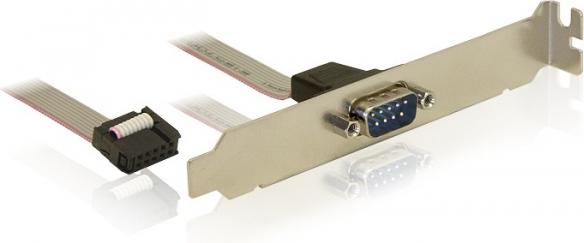 Actual product image Delock Seriel 1 Ports Serial RS-232 Bracket (0.25 m, VGA)