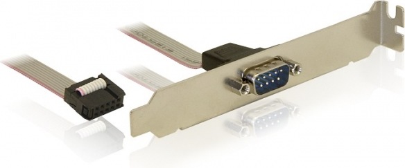Produktbild Delock Seriel 1 Ports Seriell RS-232 Bracket (0.25 m, VGA)