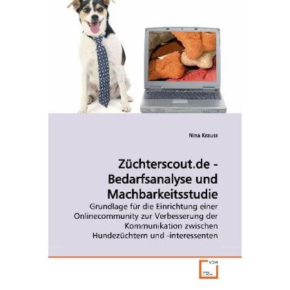 Züchterscout.de - Bedarfsanalyse und Machbarkeitsstudie, Fachbücher