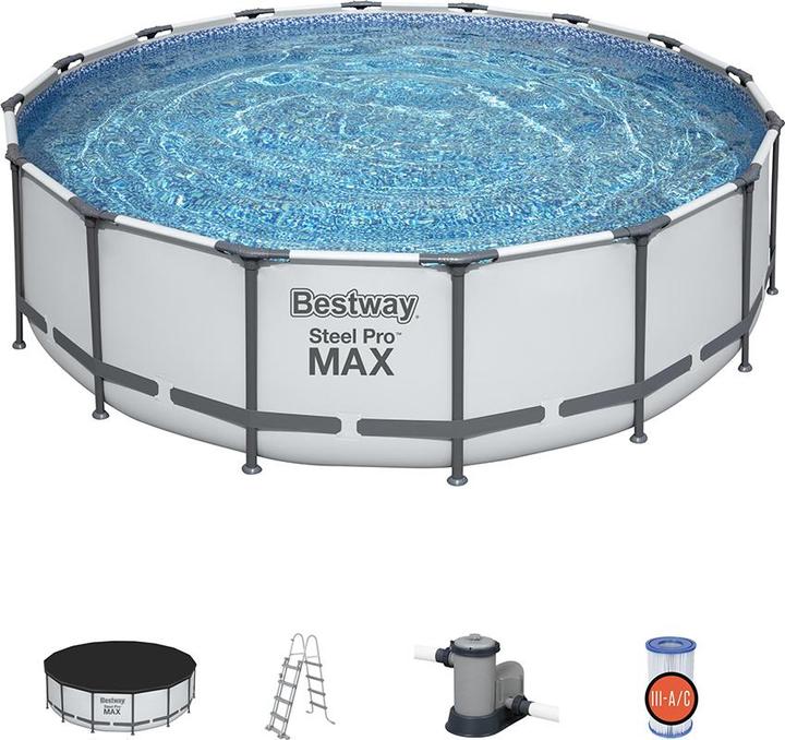 Produktbild Bestway Steel Pro Max (488 x 488 x 122 cm)