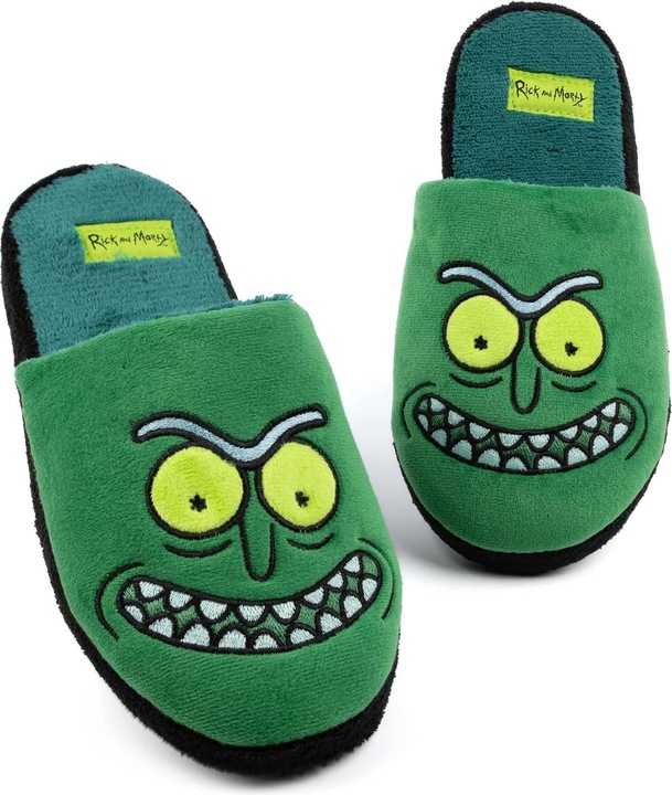 Produktbild Rick And Morty Mens Pickle Rick Slippers (45.5)