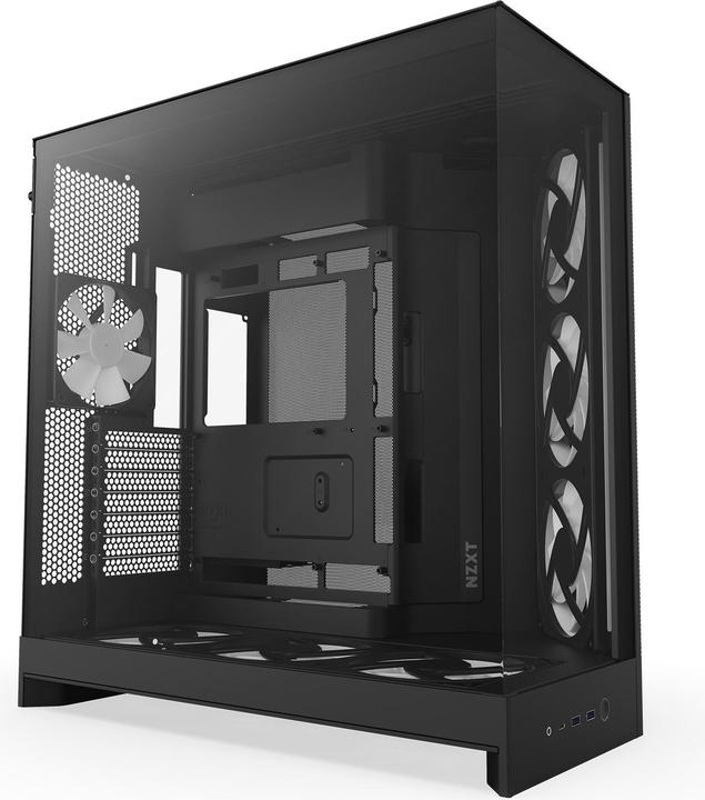 NZXT H9 Flow RGB+ (ATX, Mini-ITX, mATX, E-ATX)