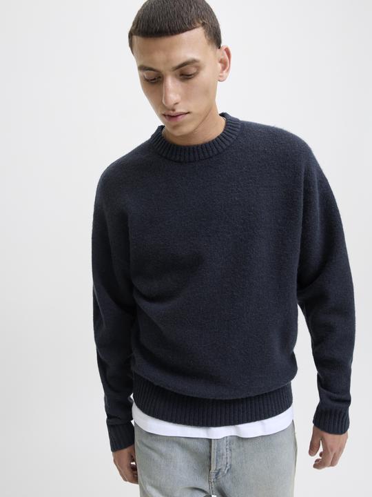 Produktbild Jack & Jones Einfarbig Strickpullover Strickpullover (L)