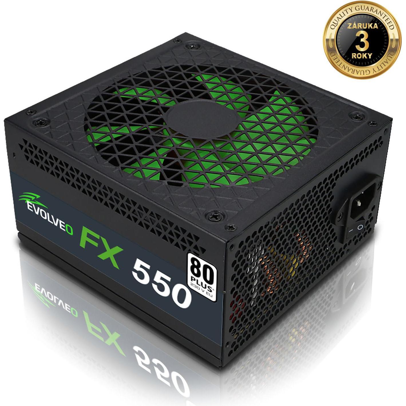 Evolveo Zasilacz FX 550W (CZEFX550) (550 W), Alimentatore PC