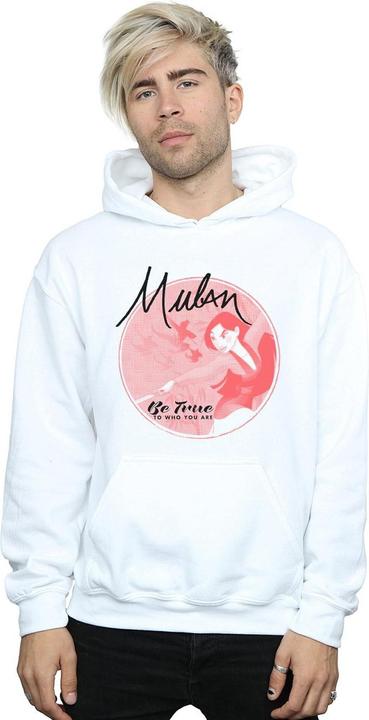 Actual product image Disney Mens Mulan Be True Hoodie (XXL)