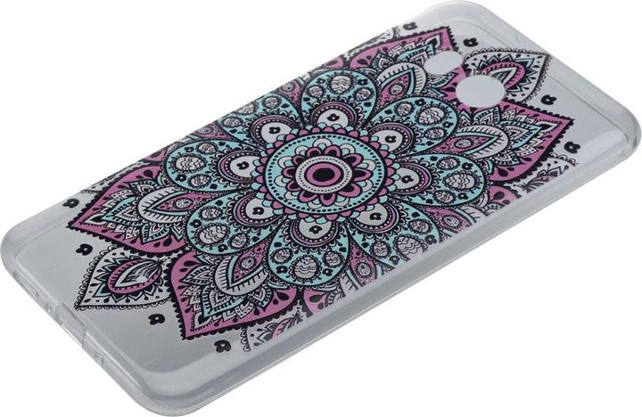 Produktbild König Design Henna Cover für Handy HTC U11 Case Schutz Hülle Silikon Bumper Etuis Tattoo Bunt (HTC U11)