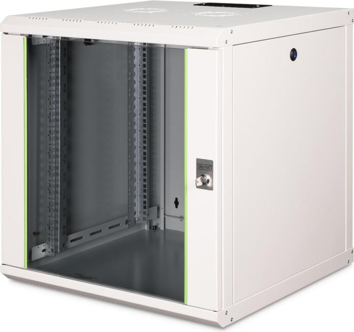 Actual product image Digitus DN-19 12U-6/6 Wall cabinet (12 RU, 19 inch rack)