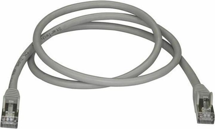 Image du produit StarTech Patch Cable Cat6a 1m Grey (STP, CAT6a, 1 m)