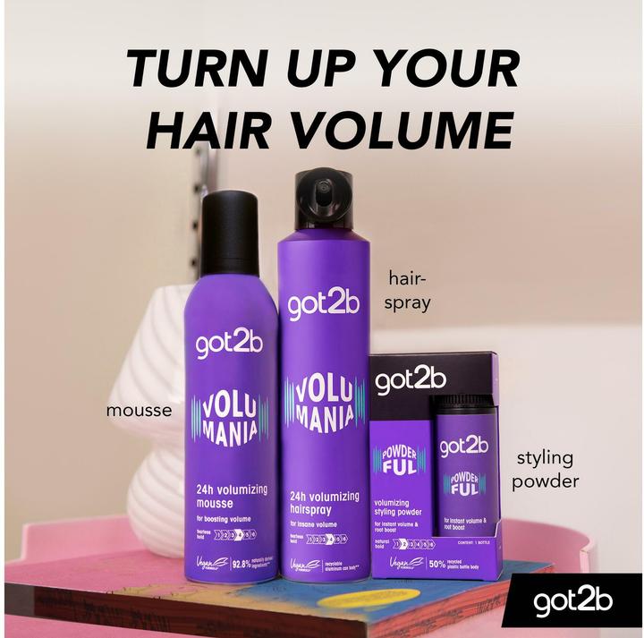 Immagine prodotto Got2b Powder'ful polvere volumizzante per lo styling (Volume in polvere)