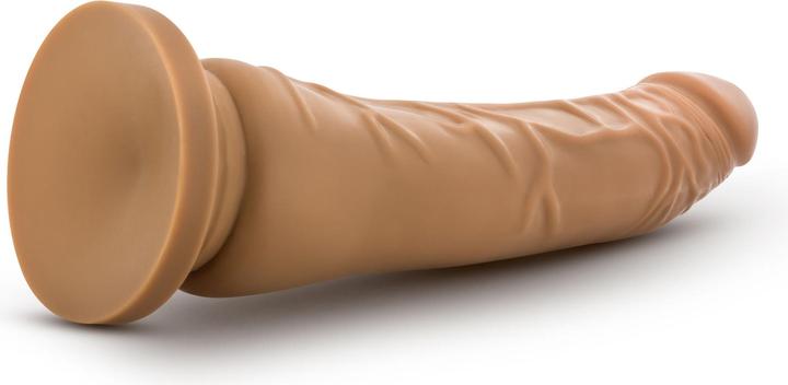 Actual product image Blush Dr. Skin Realistic Dildo with Suction Cup â Mocha