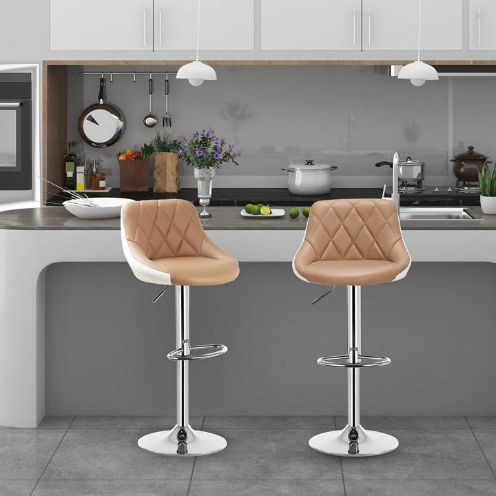 Actual product image Woltu Set of 2 bar stools