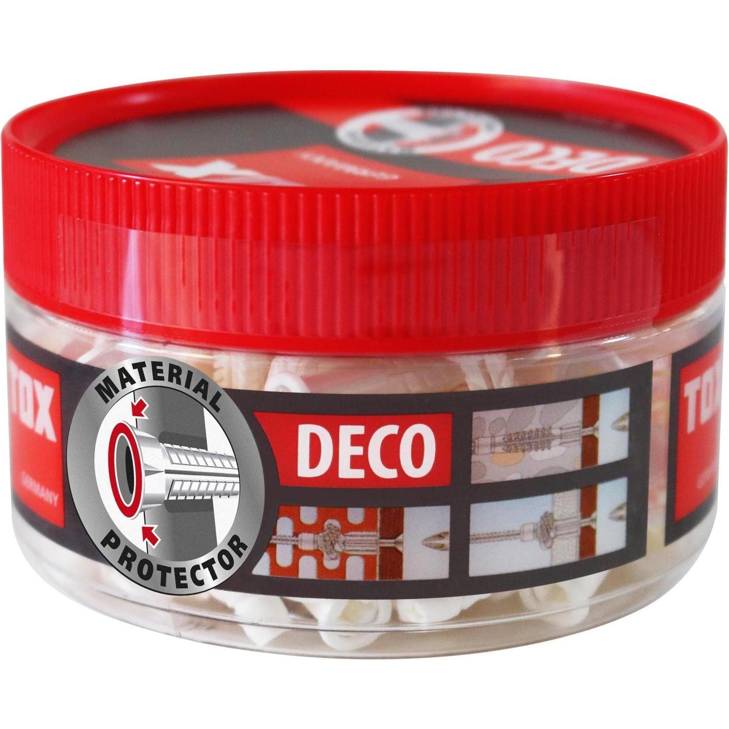 Tox, Dübel, Allzweckdübel Deco in Runddose (120 Stk.)