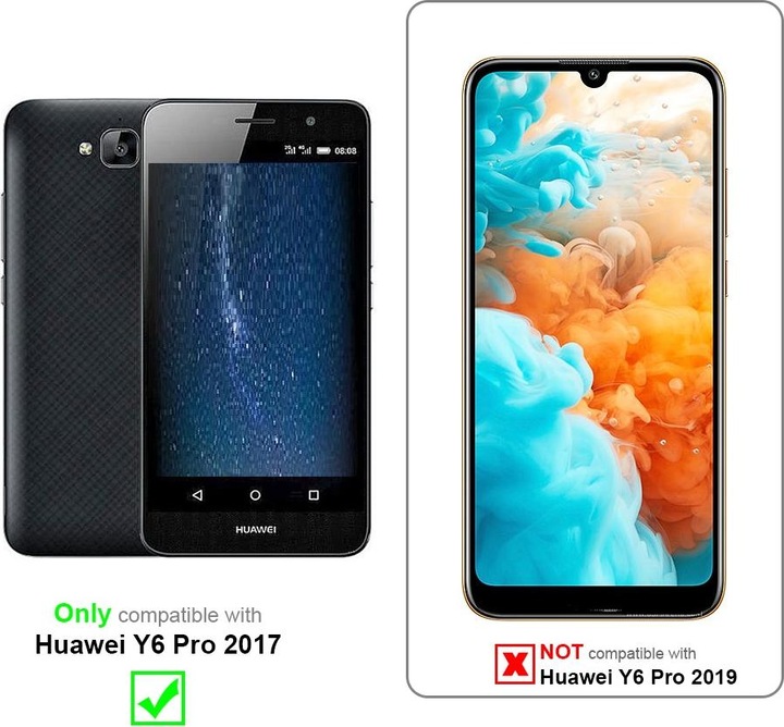 Immagine prodotto Cadorabo Custodia per Huawei Y6 PRO 2017 universale (Huawei Y6 Pro (2017))