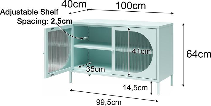 Image du produit Dorel Home Luna (100 x 40 x 64 cm)