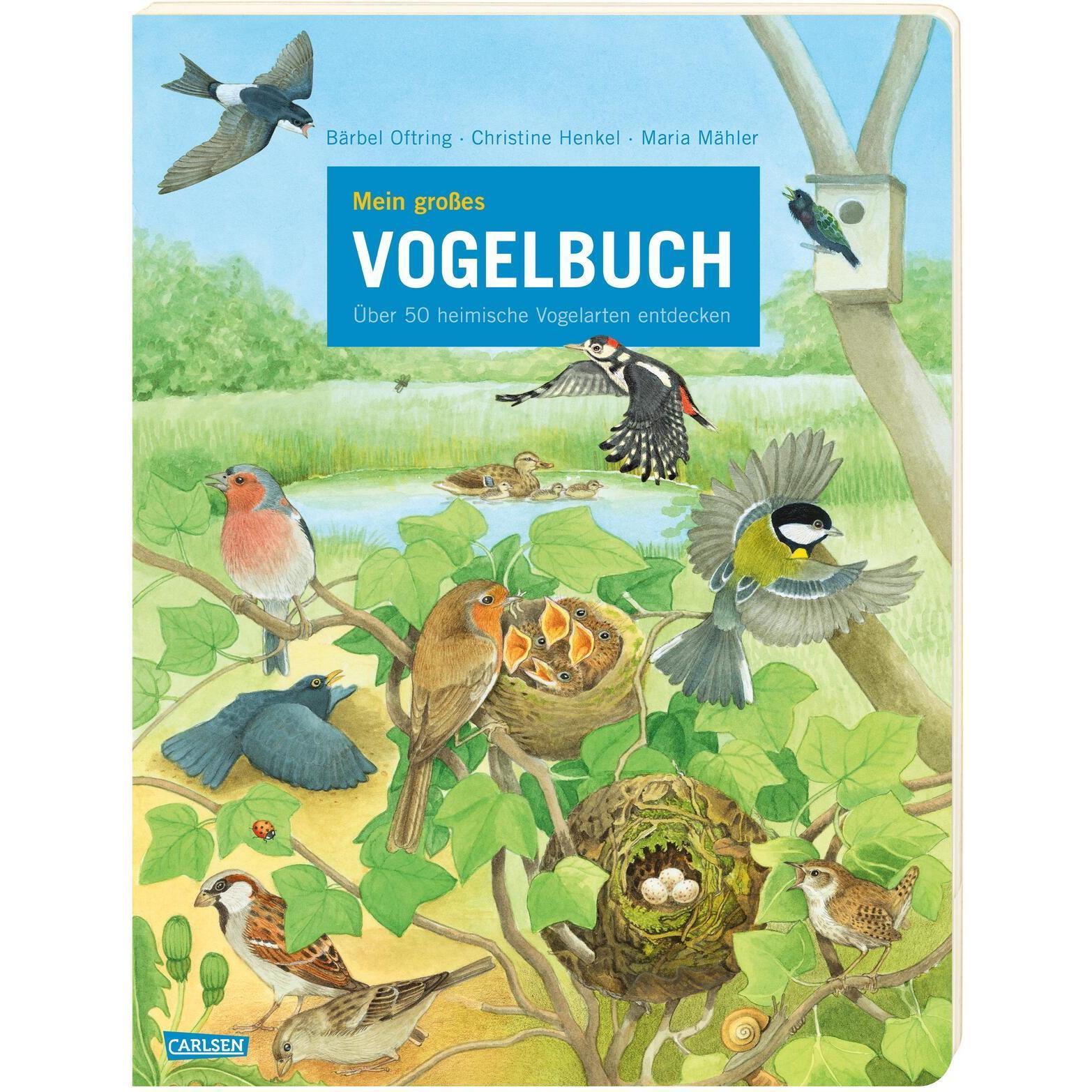 Mein grosses Vogelbuch, Kinderbücher von Maria Mähler, Bärbel Oftring