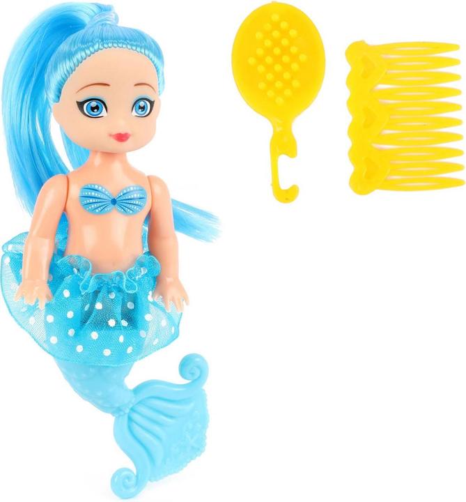 Actual product image Toi-Toys Mermaids Mermaid Doll with Combs, 12cm