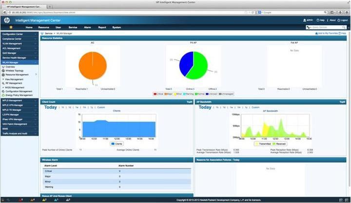 Productafbeelding HPE IMC Wireless Service Manager Componenten Locatieservicepakket E-LTU (1 Apparat)