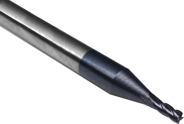 Produktbild Paulimot VHM-Schlichtfräser Ø 1,5 mm 35° mit AlTiN-Beschichtung, 4-schneidig