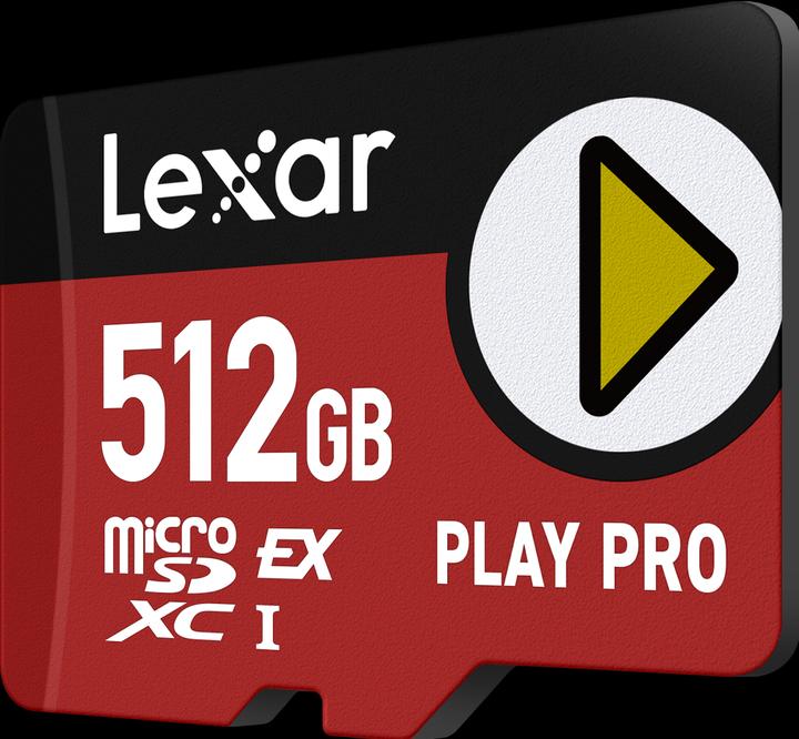 Produktbild Lexar Play Pro (512 GB, microSD Express, U3, UHS-I)