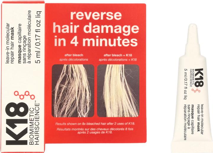 Produktbild K18 Leave-In Molecular Repair Hair Mask (5 ml)
