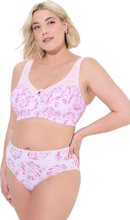 Actual product image Ulla Popken 5 Pack of Panties- Seashell Print (58)