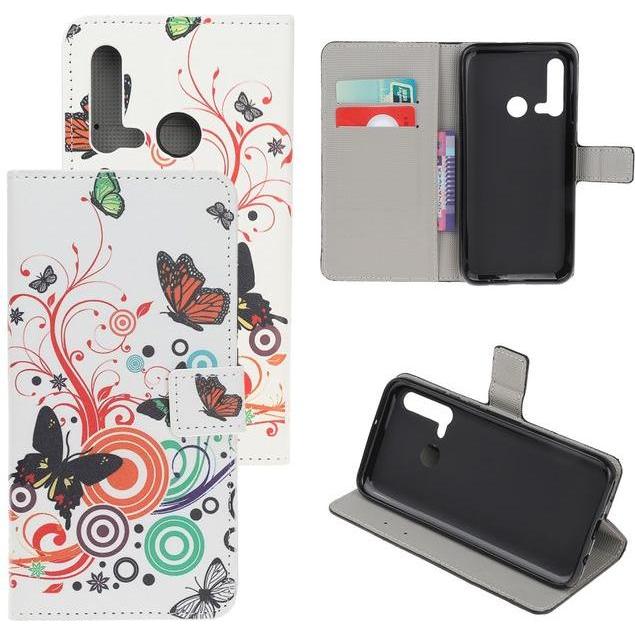 Thumbnail - MU Style Leder Bookcover Image Series (Huawei P20 Lite (2019)), Smartphone Hülle, Mehrfarbig
