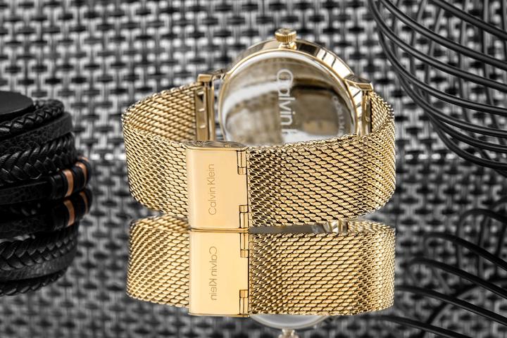 Image du produit Calvin Klein Moderne Mesh-Herrenuhr 25200049 + BOX (Montre analogique, 42 mm)