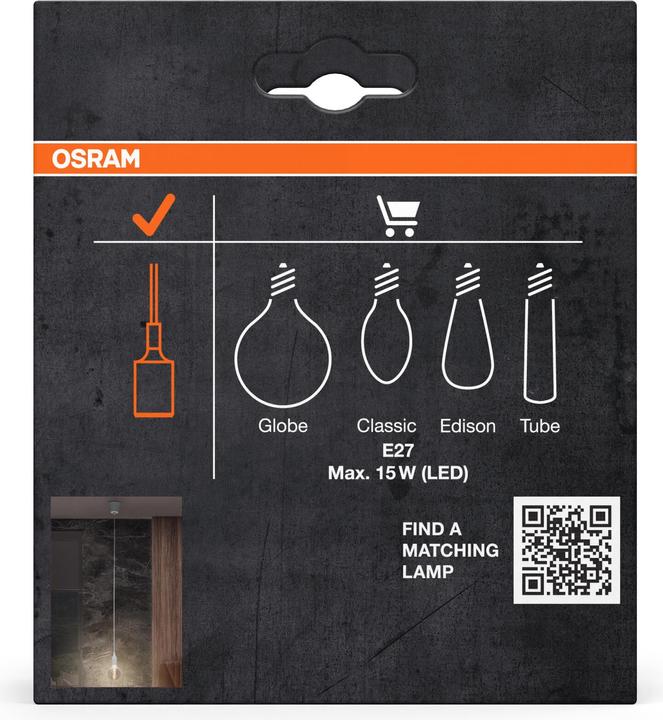 Produktbild Osram Vintage 1906 PenduLum Bell White (E27)