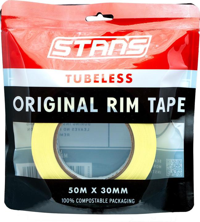 Immagine prodotto Notubes Original Rim Tape, Tubeless Felgenband 30mm breit, 50m Rolle (30 mm)