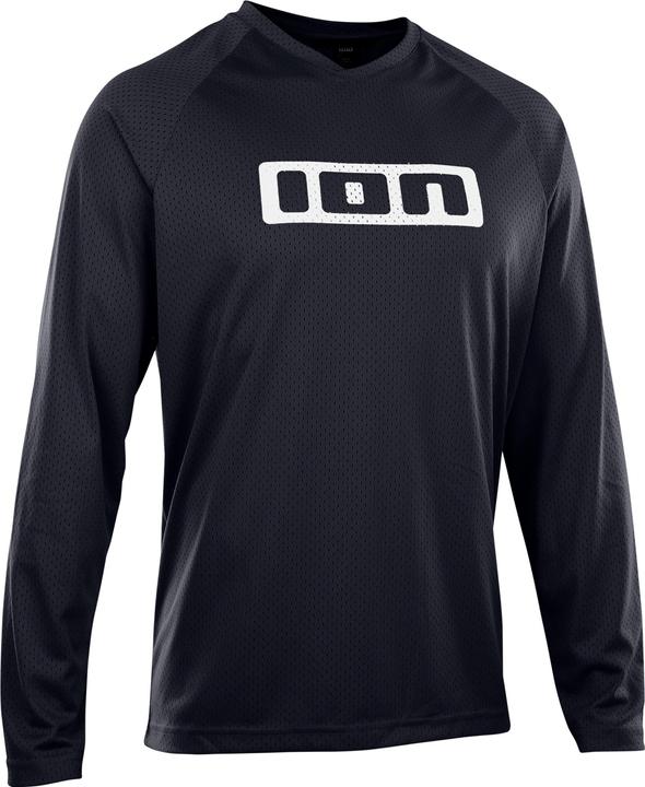 Image du produit ION Bike Jersey Logo LS unisex - black (XL)