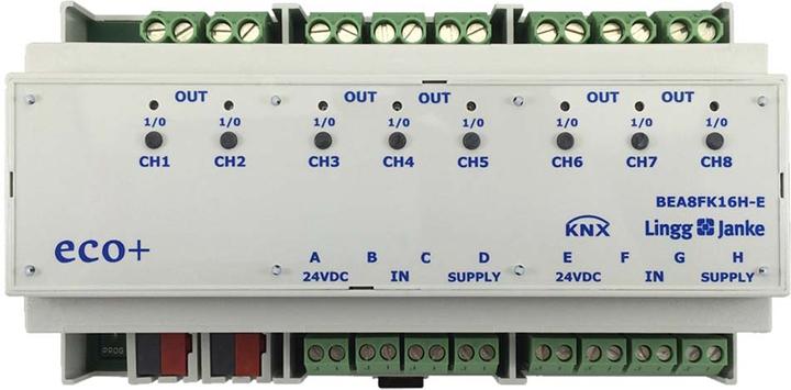 Actual product image Lingg & Janke LING KNX binary input/output (Switch actuator)