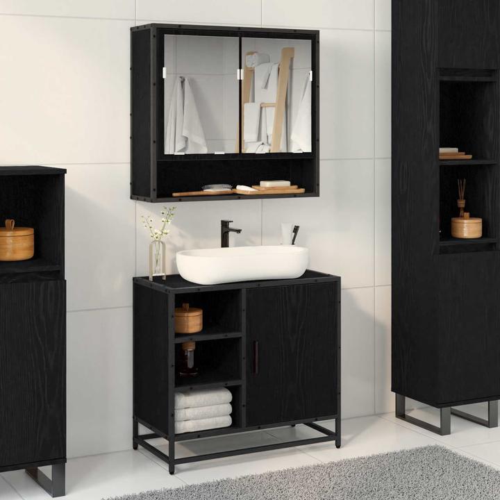 Actual product image vidaXL Badezimmerschrank (33 x 33 x 60 cm)