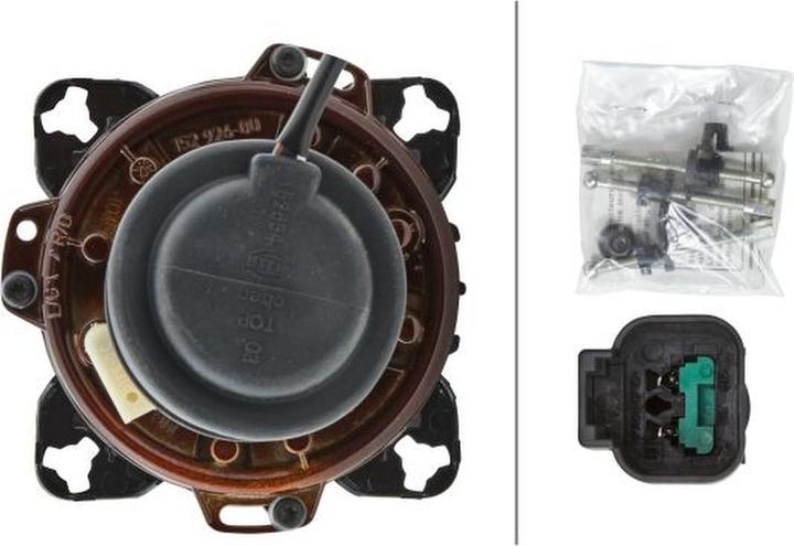 Actual product image Hella 24 Headlight inserts Headlights for AGCO