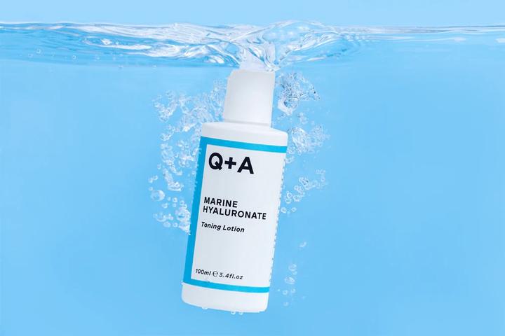 Image du produit Q+A Marina Lotion tonifiante hyaluronique (Tonique visage, 100 ml)