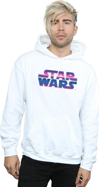 Immagine prodotto Star Wars Neon Logo Felpa con Cappuccio Uomo (S)